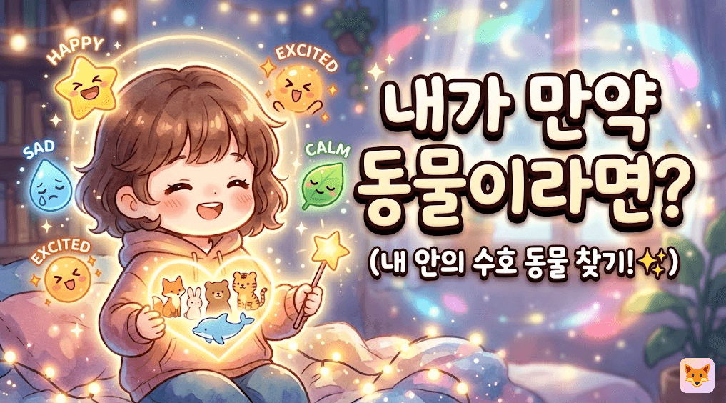내 안에 있는 감정 동물은?