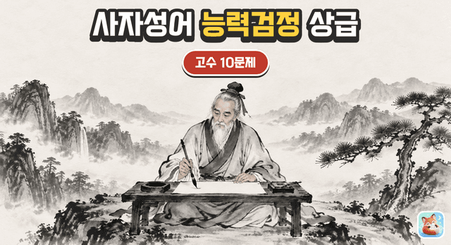 사자성어 능력검정 상급