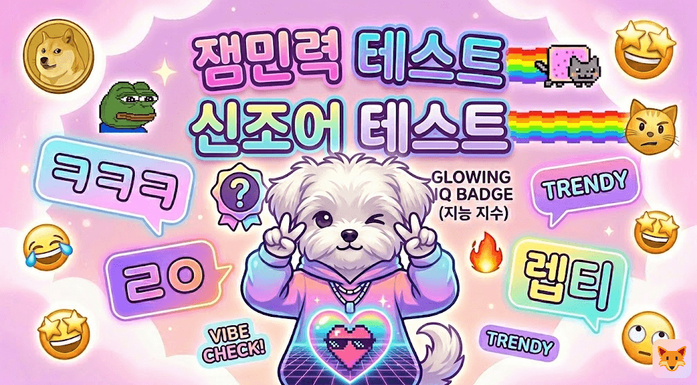 2026 잼민력 & 신조어 테스트