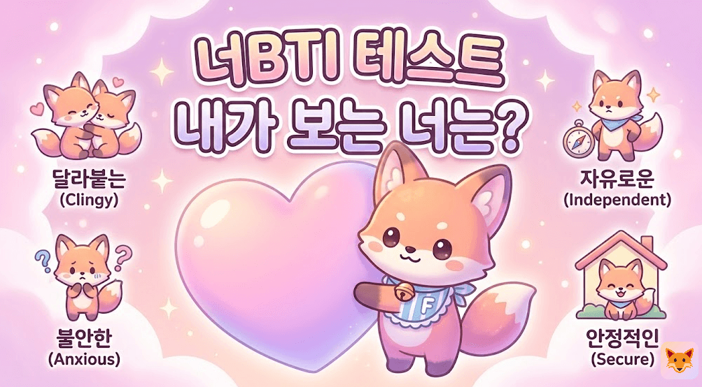 너BTI 테스트, 내가 보는 너는?