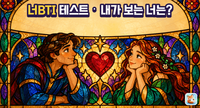 너BTI 테스트, 내가 보는 너는?