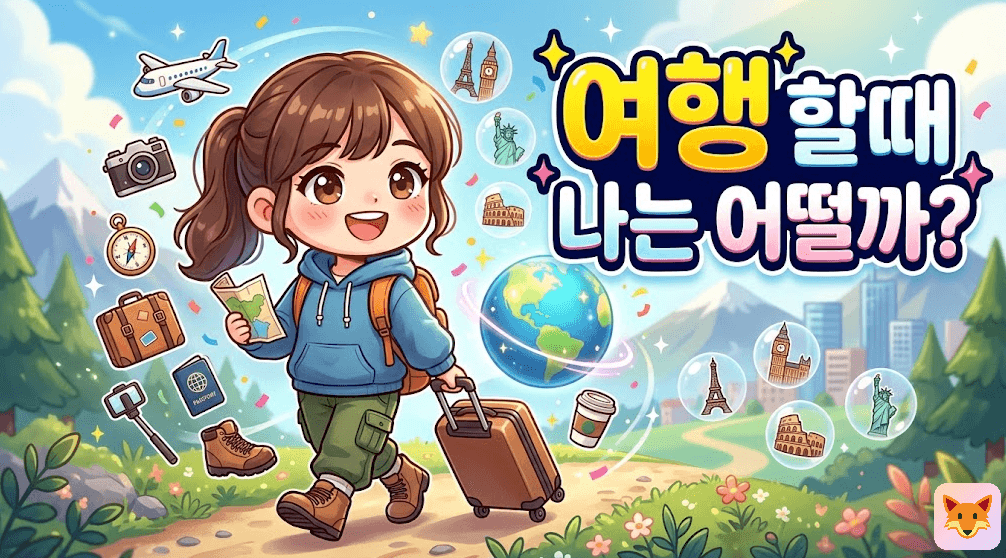 여행할 때 나는 어떤 사람?