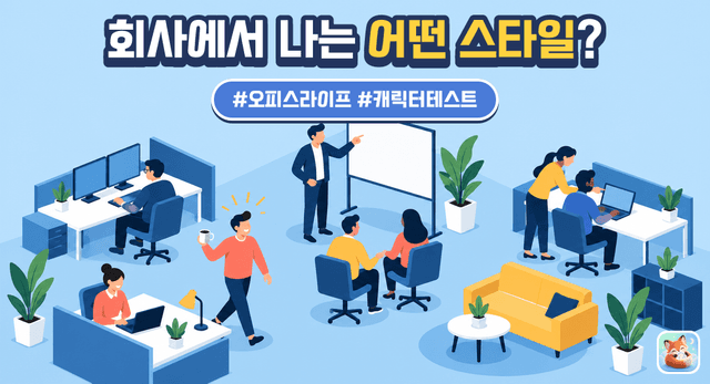 회사에서 나는 어떤 캐릭터?