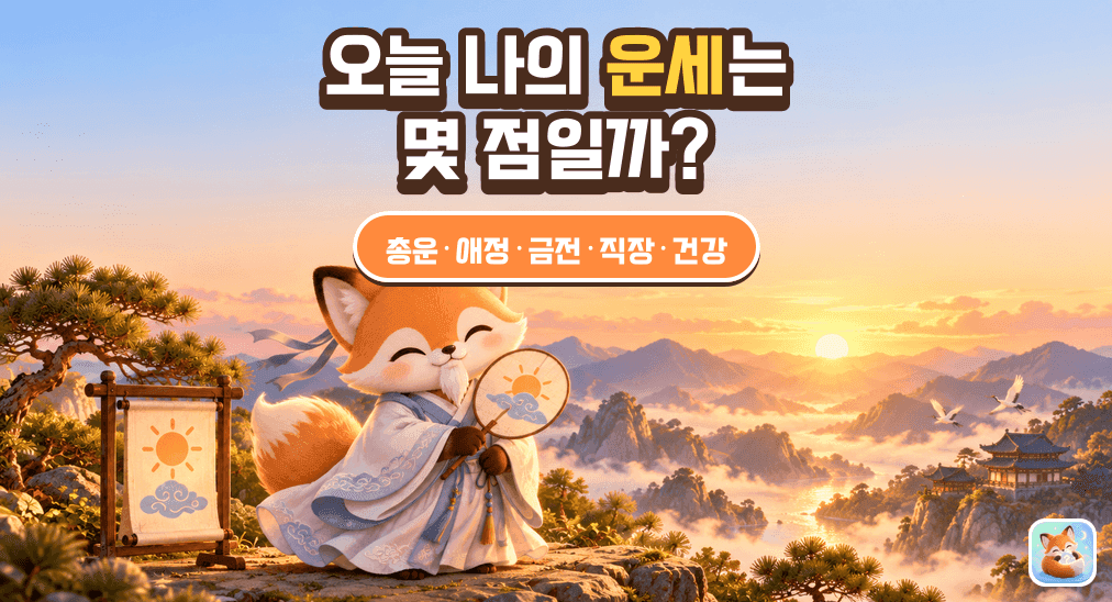 오늘의 운세
